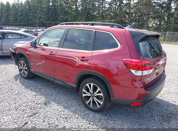 JF2SKALC7RH491231 2024 SUBARU FORESTER Красный Задняя левая четверть