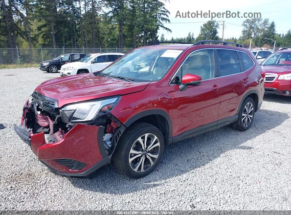 JF2SKALC7RH491231 2024 SUBARU FORESTER Красный Передняя левая четверть