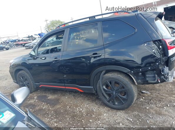 JF2SKAMC3LH550653 2020 SUBARU FORESTER Black Widok wnętrza 360 stopni