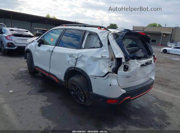 JF2SKAMC4LH599506 2020 SUBARU FORESTER White Tył lewy