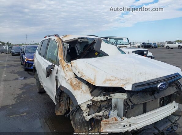 JF2SKAMC4LH599506 2020 SUBARU FORESTER White Widok z przodu