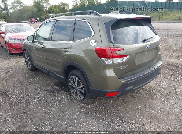 JF2SKAPC1PH429315 2023 SUBARU FORESTER Зеленый Задняя левая четверть