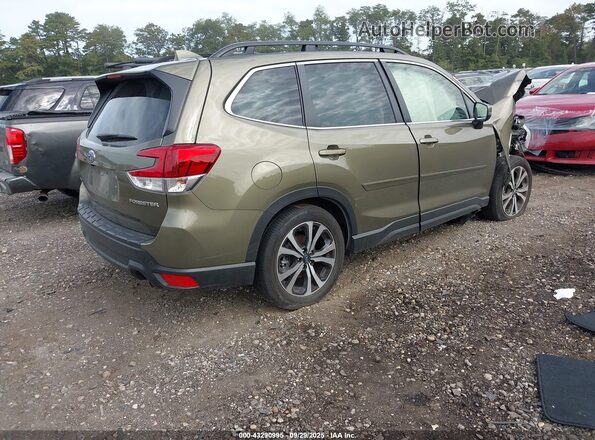 JF2SKAPC1PH429315 2023 SUBARU FORESTER Зеленый Задняя правая четверть