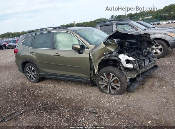JF2SKAPC1PH429315 2023 SUBARU FORESTER Зеленый Вид задней части салона