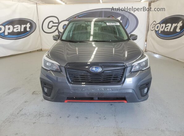 JF2SKARC7MH451117 2021 SUBARU FORESTER Gray 