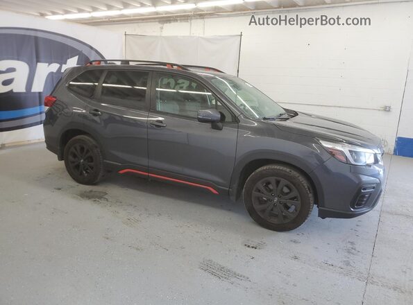 JF2SKARC7MH451117 2021 SUBARU FORESTER Gray 