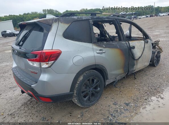 JF2SKARC7MH503619 2021 SUBARU FORESTER Gray Задня права чверть
