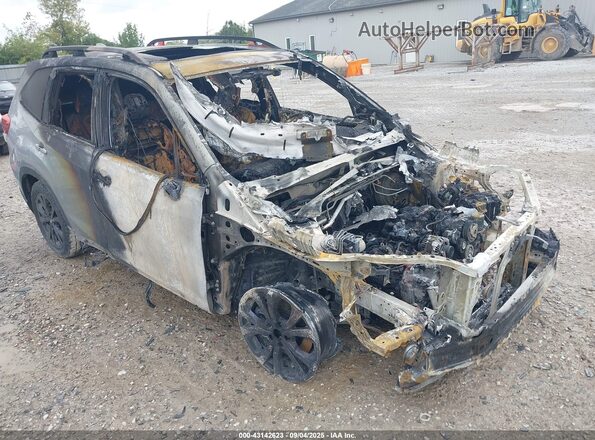 JF2SKARC7MH503619 2021 SUBARU FORESTER Gray Вид спереду