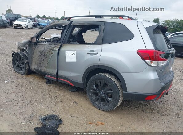 JF2SKARC7MH503619 2021 SUBARU FORESTER Gray Задня ліва чверть