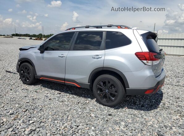 JF2SKARCXMH578377 2021 SUBARU FORESTER Gray Trasero izquierdo