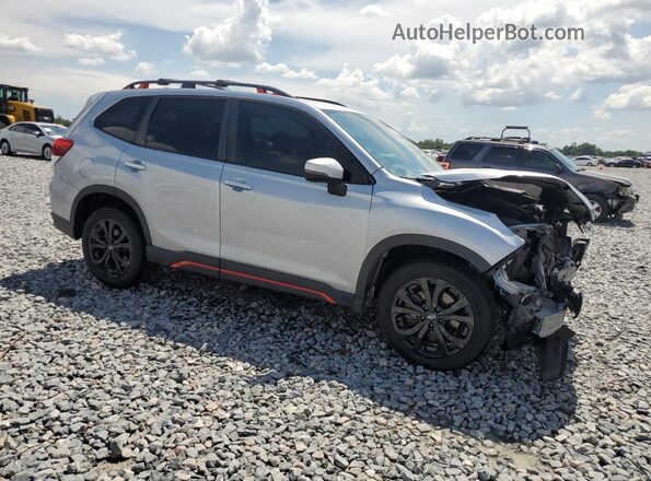 JF2SKARCXMH578377 2021 SUBARU FORESTER Gray Delantero derecho
