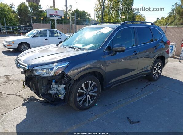 JF2SKASC1LH532378 2020 SUBARU FORESTER Серый Передняя левая четверть