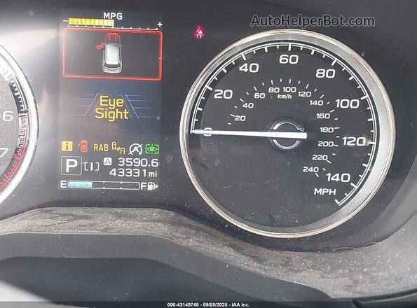 JF2SKAXC2LH543897 2020 SUBARU FORESTER Blue Հետևի նստատեղերի տեսք