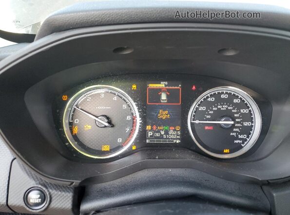 JF2SKAXC2MH546476 2021 SUBARU FORESTER Black Вид щитка приладів