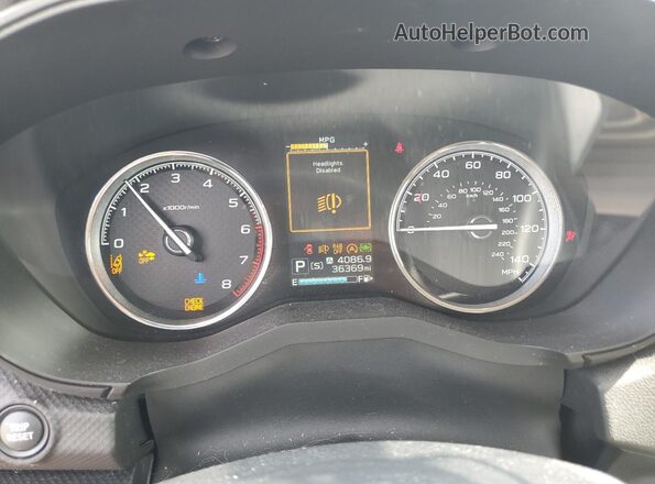 JF2SKAXC3LH441234 2020 SUBARU FORESTER Gray Vista del cuadro de instrumentos