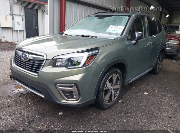 JF2SKAXC4MH426615 2021 SUBARU FORESTER Green Przód lewy