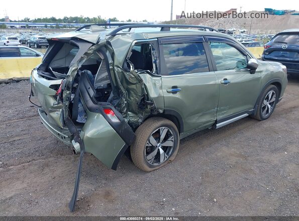 JF2SKAXC7MH403989 2021 SUBARU FORESTER Green Trasero derecho