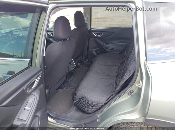 JF2SKAXC7MH403989 2021 SUBARU FORESTER Green Vista de la etiqueta del VIN