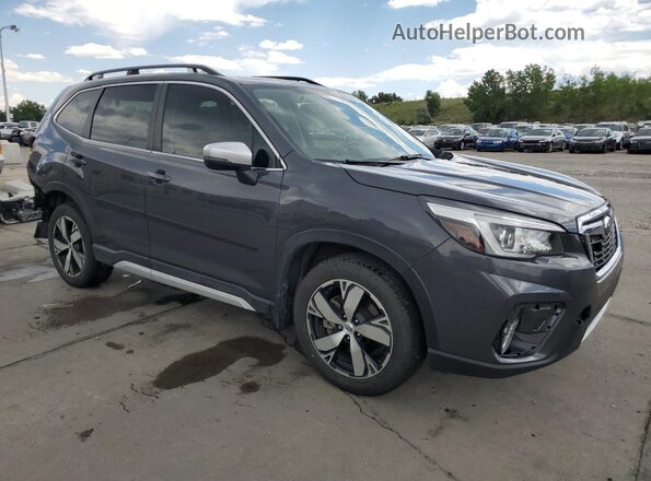 JF2SKAXC9LH553617 2020 SUBARU FORESTER Gray Przód prawy