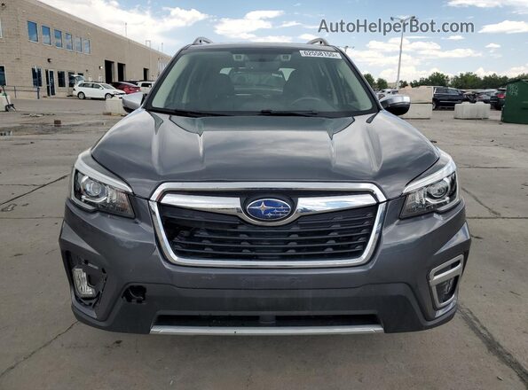 JF2SKAXC9LH553617 2020 SUBARU FORESTER Gray Widok z przodu