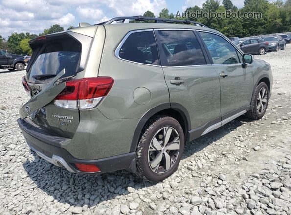 JF2SKAXC9MH577109 2021 SUBARU FORESTER Green Задня права чверть