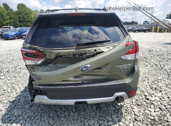 JF2SKAXC9MH577109 2021 SUBARU FORESTER Green Вид ззаду
