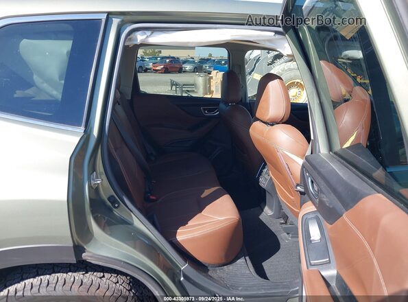 JF2SKAXCXLH545932 2020 SUBARU FORESTER Green Vista de la etiqueta del VIN