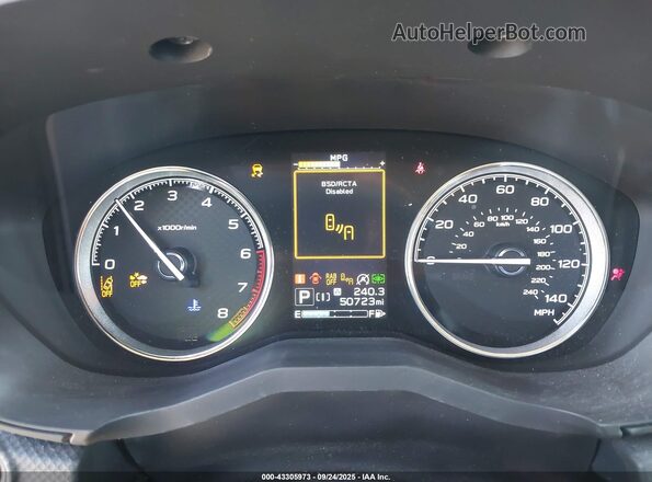 JF2SKAXCXLH545932 2020 SUBARU FORESTER Green Vista de los asientos traseros