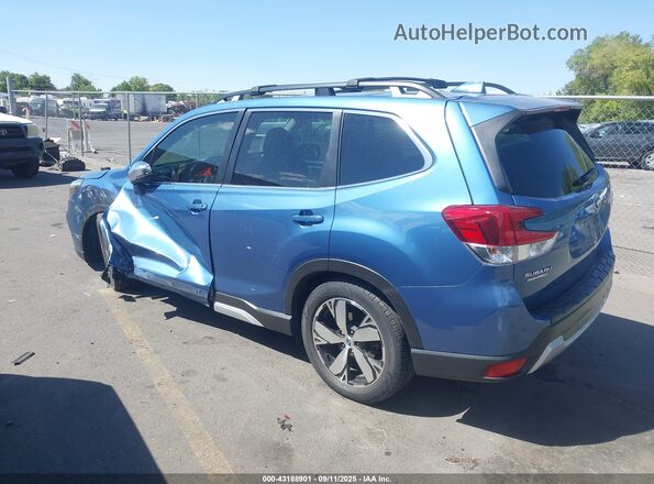 JF2SKAXCXLH560141 2020 SUBARU FORESTER Light Blue Հետևի ձախ