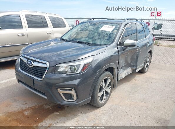 JF2SKAXCXLH603473 2020 SUBARU FORESTER Серебряный Передняя левая четверть