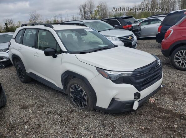 JF2SLDAC8SH410759 2025 SUBARU FORESTER Белый 