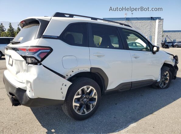 JF2SLDBC2SH445442 2025 SUBARU FORESTER White 
