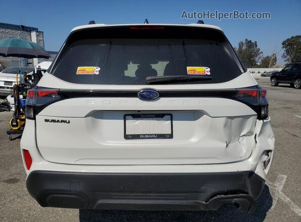 JF2SLDBC2SH445442 2025 SUBARU FORESTER White 