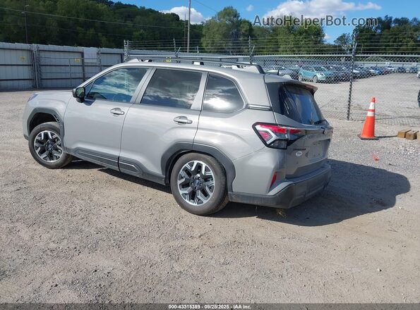 JF2SLDDCXSH528582 2025 SUBARU FORESTER Gray Trasero izquierdo