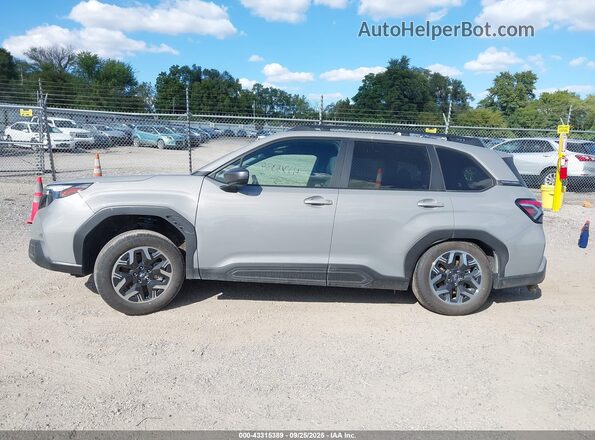 JF2SLDDCXSH528582 2025 SUBARU FORESTER Gray 