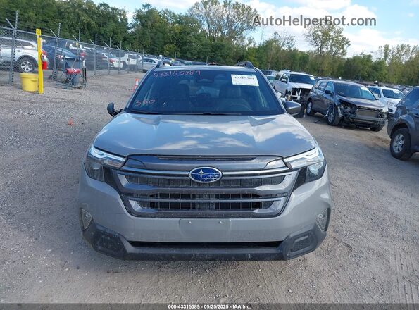JF2SLDDCXSH528582 2025 SUBARU FORESTER Gray Vista interior trasera