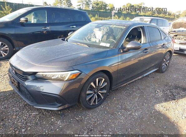 JHMFE1F77NX010088 2022 HONDA CIVIC Gray 