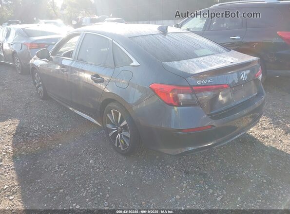 JHMFE1F77NX010088 2022 HONDA CIVIC Gray 