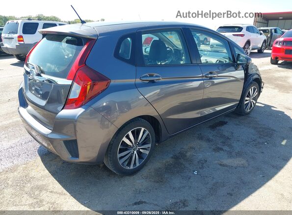 JHMGK5H85HS022753 2017 HONDA FIT Gray 