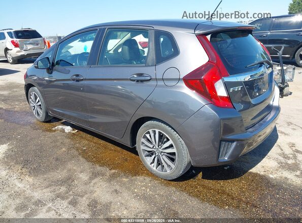 JHMGK5H85HS022753 2017 HONDA FIT Gray 