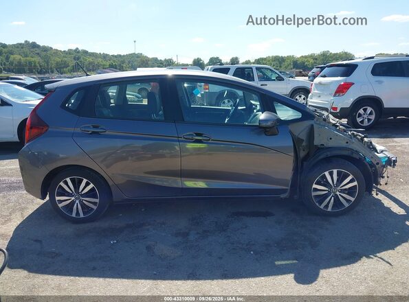 JHMGK5H85HS022753 2017 HONDA FIT Gray 