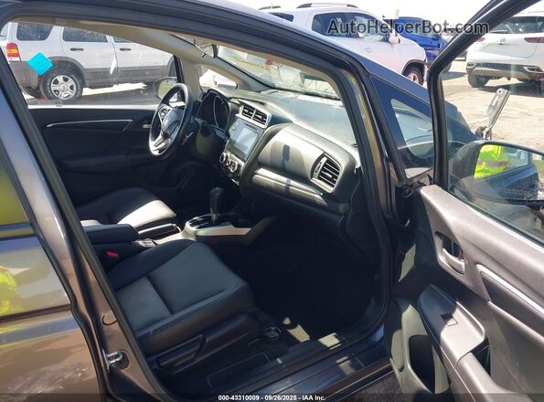 JHMGK5H85HS022753 2017 HONDA FIT Gray 