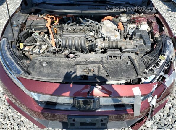 JHMZC5F10JC007797 2018 HONDA CLARITY Burgundy 