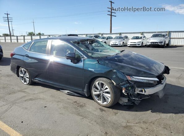 JHMZC5F13JC019944 2018 HONDA CLARITY Green 