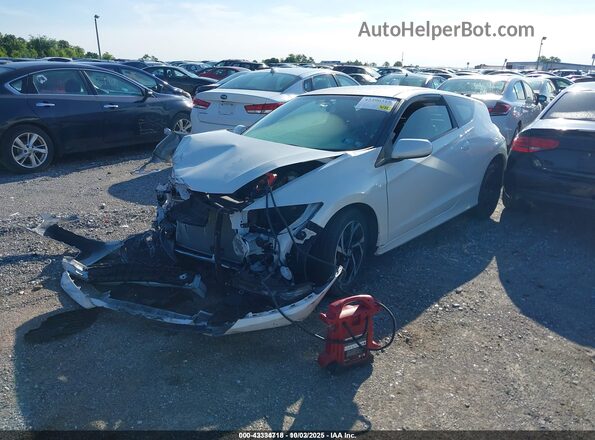 JHMZF1C64GS000995 2016 HONDA CR-Z Белый Передняя левая четверть