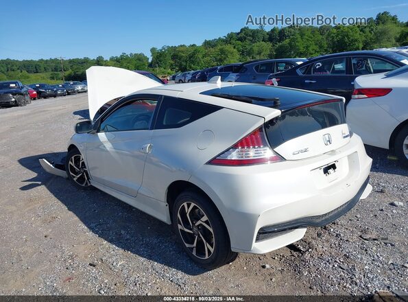 JHMZF1C64GS000995 2016 HONDA CR-Z Белый Задняя левая четверть