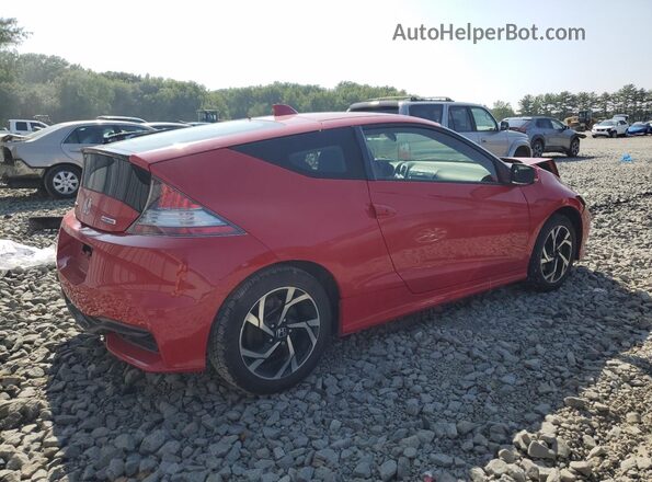 JHMZF1D41GS001485 2016 HONDA CR-Z Красный Задняя правая четверть