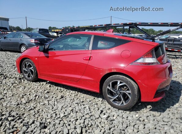 JHMZF1D41GS001485 2016 HONDA CR-Z Красный Задняя левая четверть