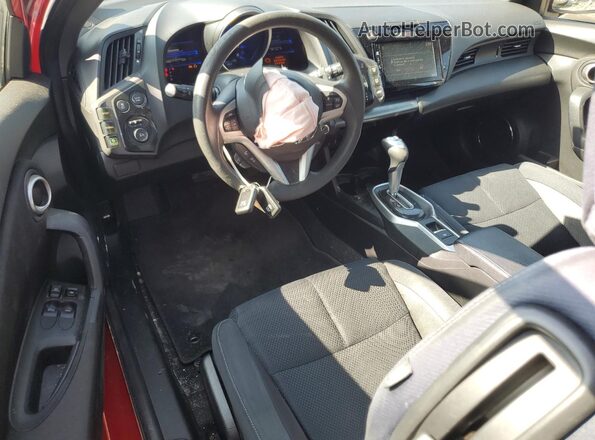 JHMZF1D41GS001485 2016 HONDA CR-Z Красный Вид панели приборов