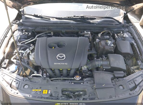 JM1BPAA78M1313934 2021 MAZDA 3 Black Rear view